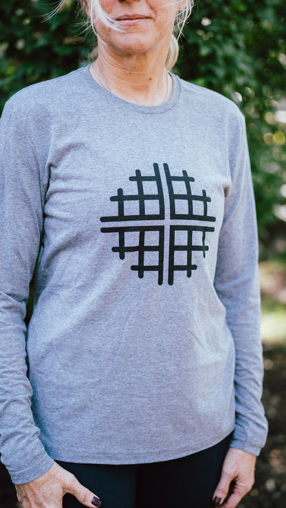 Grey Long Sleeve T-Shirt