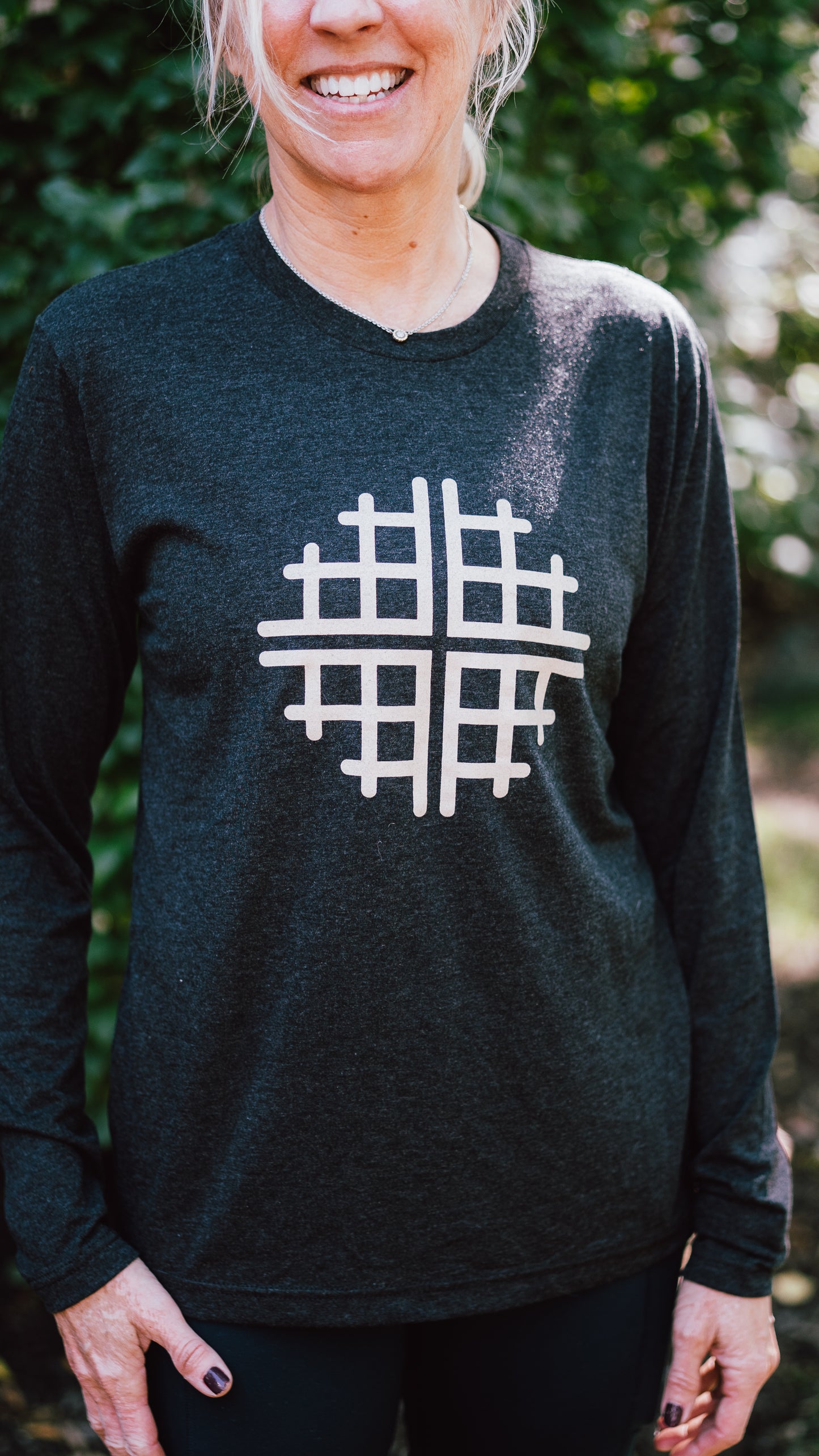 Vintage Black Long Sleeve T-Shirt