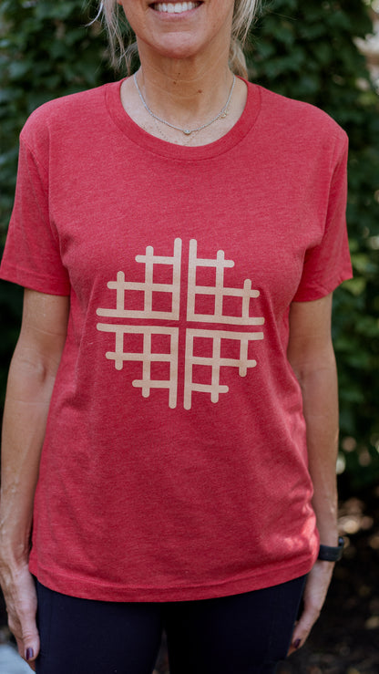Vintage Red Short Sleeve T-Shirt